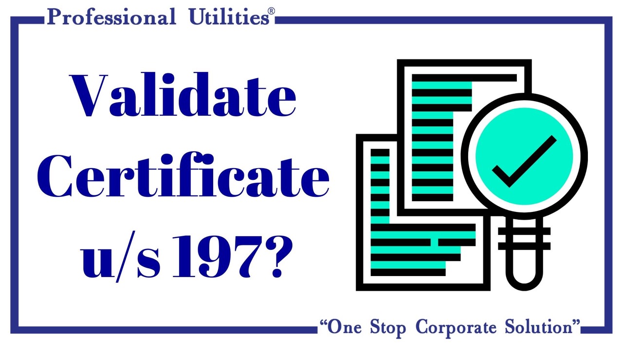 validate certificate us 197