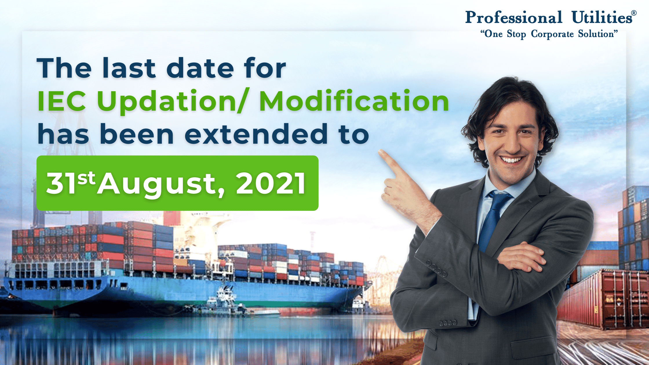 You are currently viewing DGFT Extended Last Date for IEC Updation/ Modification to 31st August, 2021