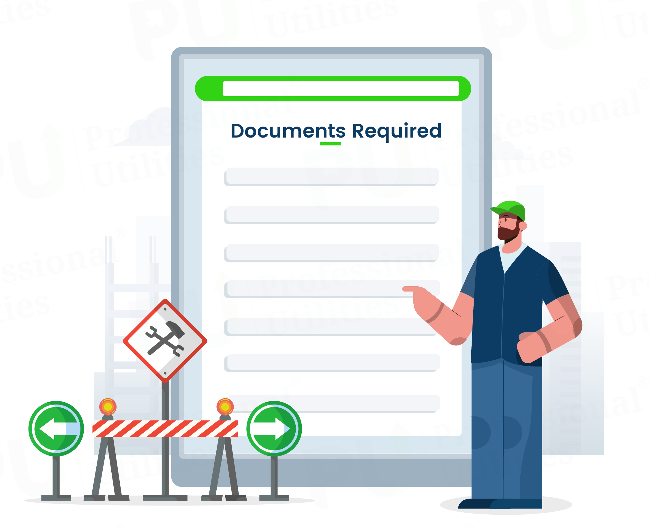 Documents required for Temporary Signage License