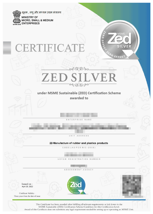 zed silver certificate sample
